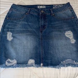 Denim skirt